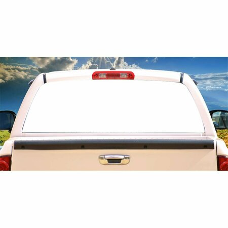 ENTRETENIMIENTO White Rear Window Graphic Back SUV View Thru Vinyl Truck Decal EN2678450